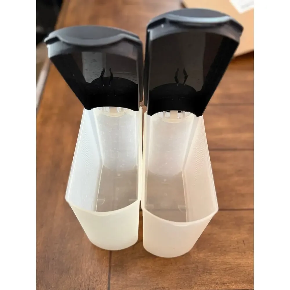 2- 1.6L Tupperware Modular Mates Super Cereal Storer containers